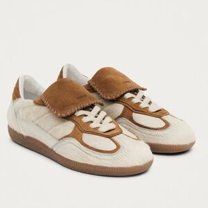 ALOHAS Tan and White Sneakers size 7-7.5